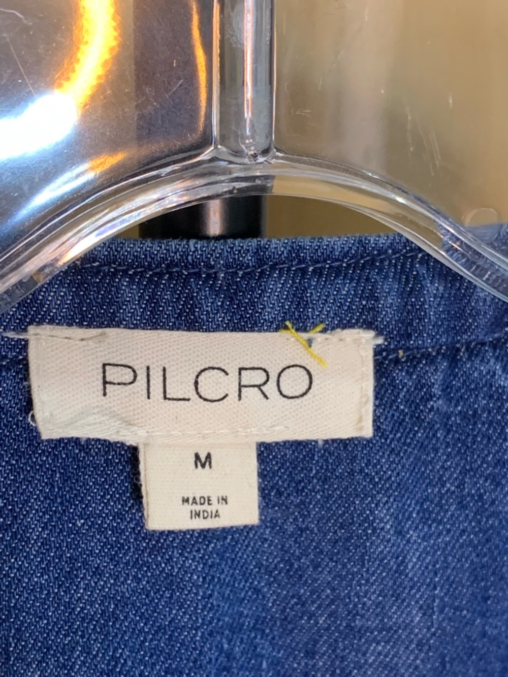 Pilcro soft denim dress with button down front - Picture 2 of 9